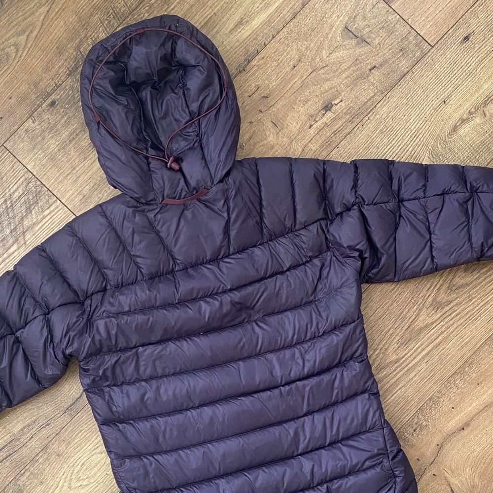 Women's Dark Purple Haglöfs Down Puffer Jacket - Picture 5 of 7